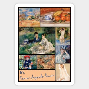 It’s Pierre-Auguste Renoir Collection - Art Sticker